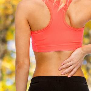 Pain in the lumbar spine shooting into the leg. Pain, tingling or numbness of the foot from the lumbar spine.