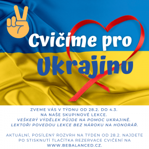 Cvičíme pro Ukrajinu